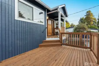 New Front Deck