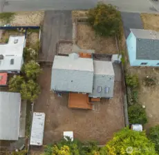 Aerial View -Back of home