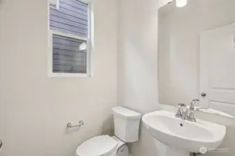 Downstairs 1/2 bath