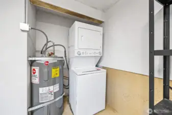 New washer and dryer included.