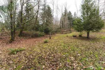 Over an acre of land for year round enjoyment!