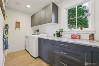 Laundry room and pantry