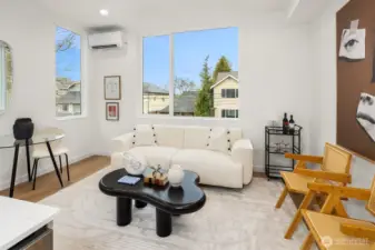 Fantastic natural light in living area