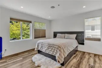 Large and bright Primary Bedroom with walk-in closet