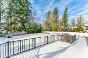 Spacious Backyard With Composite Deck