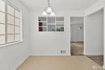 Dining area.