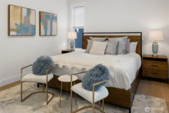 Primary Bedroom on main