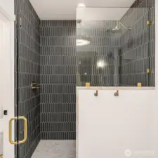 Primary shower.