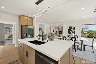 Enjoy the open living concept on the main level.