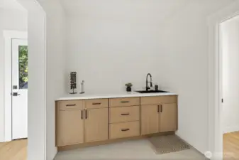 Utility room, next to the pantry