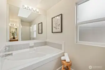 Deep extra large tub