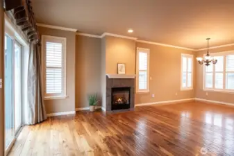 Wood floors thoughout