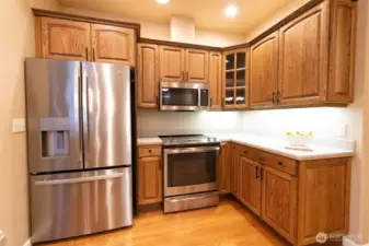 Stainless steel appliances