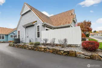Driveway to garage access