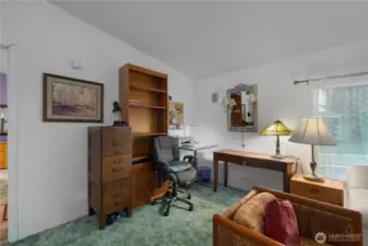 GR is large enough to have space for an office area.