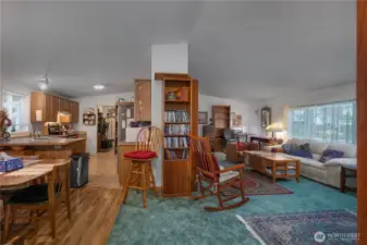 A good view of the living areas!