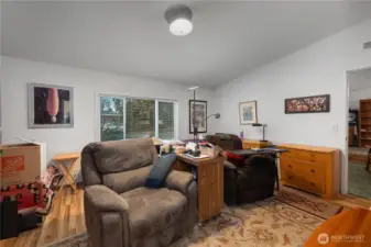 PBR - vaulted ceilings give you plenty of space.