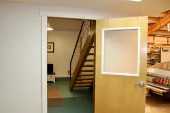 Bonus space in garage!