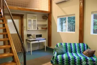 Complete with coffee bar.