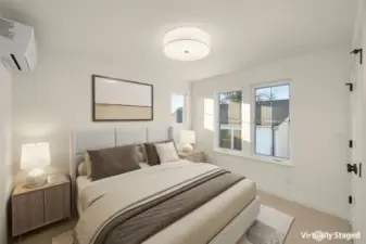 2nd Bedroom -or- flexible space for guests, a home office, or creative use.