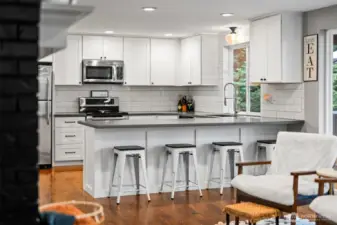 Beautifully remodeled kitchen