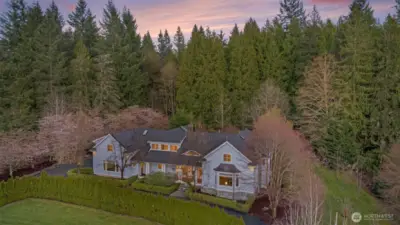 Welcome to this Aspenwood Estate...a private retreat tucked away at the end of a cul-de-sac, where tranquility,  space, and timeless design come together.