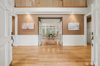 The entryway is sure to take your breath away!