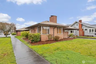 Brick Home on Corner Lot