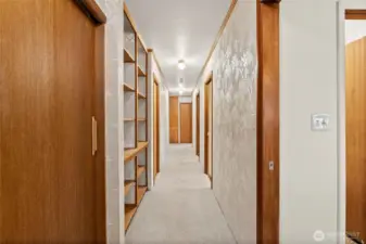 Hallway to bedrooms