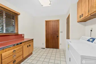 Work area/Laundry