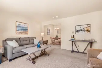 Additional view of living room area.