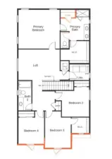 Second floor with large Loft
