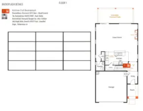Backsplash Main Floor