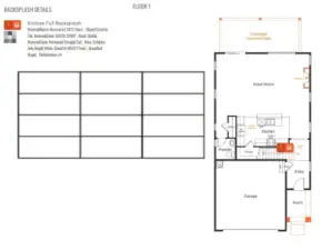 Backsplash Main Floor