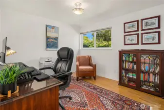 3rd bedroom on main level (currently using as home office)