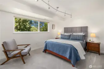 Bedroom on lower level