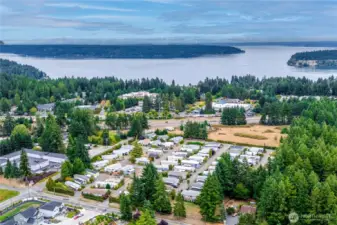 Aerial view of Harborland - a convenient location close to all amenities.