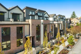 Welcome to Willow on 12th — a boutique collection of modern brownstone-style homes blending timeless charm with urban sophistication.