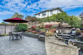 Flora & Bee landscape architect designs available to tell you what each and every plant is. Meticulous care went into creating and maintaining this beautiful yard over the years.