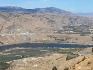 View of the Columbia River from this off grid property.