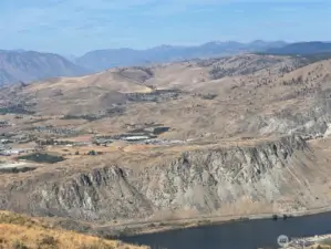 The Columbia River is right there... View from this 5 acre property