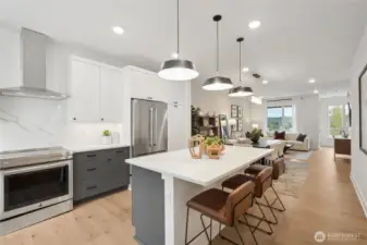 Pictures of Model home. Not pictures of actual home. Features, colors, layout may vary.