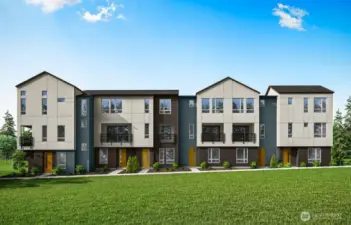 Exterior Rendering of Building 29.