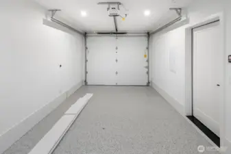 Fully finished garage!