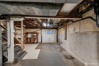 It's a basement, but it's so much more! On this level, you'll find a deep storage room, a finished room ideal for an entertainment room or home gym. There is plenty of space to create a workshop area. You could even park a car here! This space is waiting for your ideas and your hobbies!
