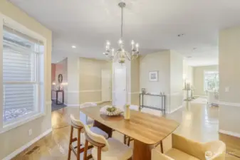 Dining room, just to the right when you first walk in.