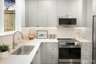 Abodian Cabinetry in the kitchen.