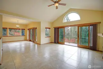 Tons of natural light & open concept.