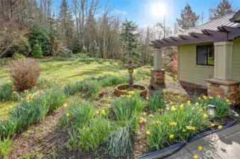 Gorgeous landscape throughout the property.