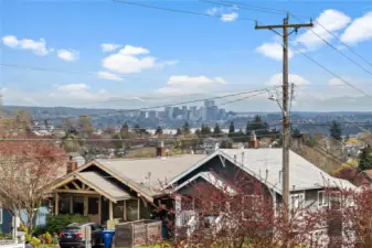 Stunning views of the Bellevue skyline and Lake Washington